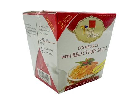 Thai Delight Jasminreis mit Roter Currysauce  330 g Sale