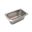 GN stainless steel container 1 9 10 10.9x17.4x9.5 Discount