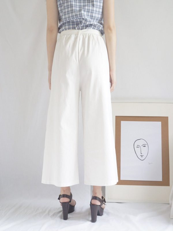 White Ribbon Pants Sale