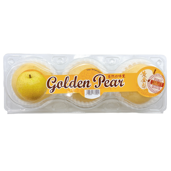 【限時秒殺】黃金梨(三粒裝) - 黄金梨(三粒装) -GOLDEN PEARS Discount