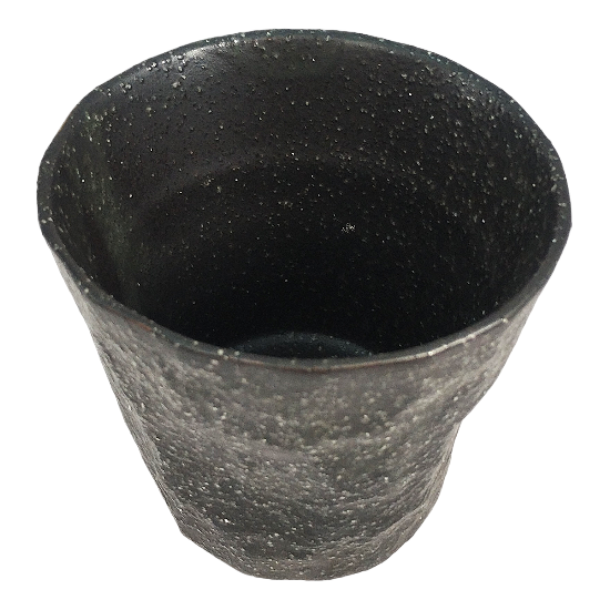 Tasse à saké en faïence noir Teori 9.2 x 8.2 cm Online Hot Sale