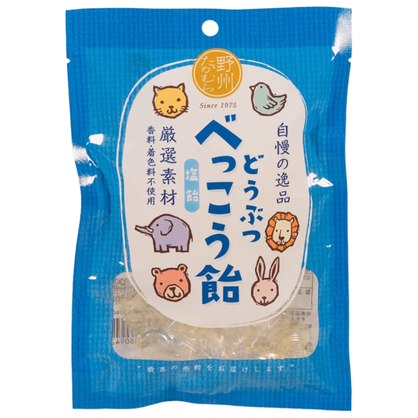 Yasu Takamura - Bekko Bonbon animaux Saveur salée 65g Supply