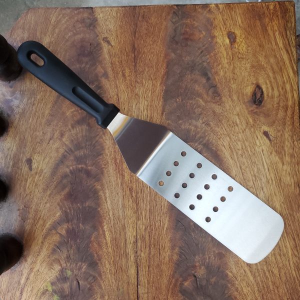 Large Skillet Spatula - with holes - Stainless Steel Online now