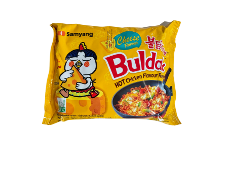 Samyang Buldak Instant Nudeln Gelb Scharfes Huhn Käse Hot chicken cheese 140 g Sale