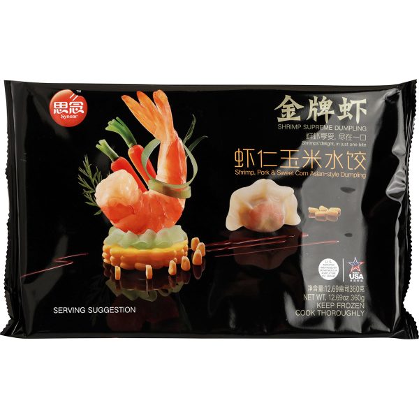 思念金牌蝦(蝦仁玉米) - 思念金牌虾(虾仁玉米) - SYNEAR DPL SHRIMP W PORK CORN Online now