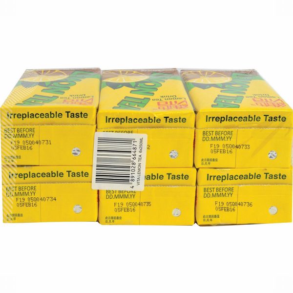 Vita Lemon Tea 6pk Fashion