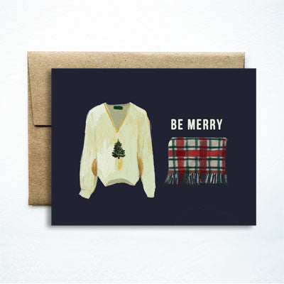 Be Merry Sweater & Blanket Set Online Hot Sale