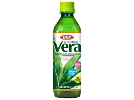 OKF Aloe Vera Getränk ohne Zucker 500 ml For Sale