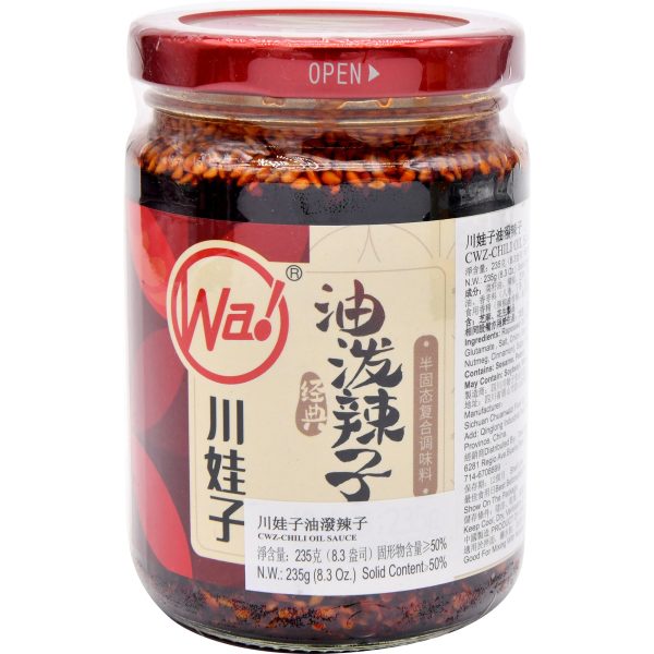 CHUANWAZI Sichuan Red Chili Oil Sauce on Sale