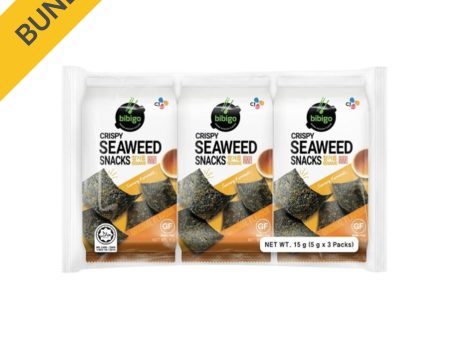 Bibigo Seetang Snack Original 15 g on Sale