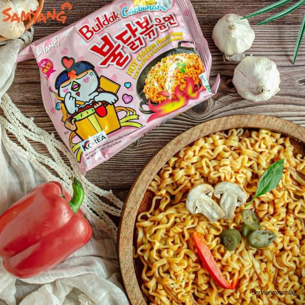 Samyang Carbonara Buldak Hot Chicken Flavor Ramen 130 G Online Sale