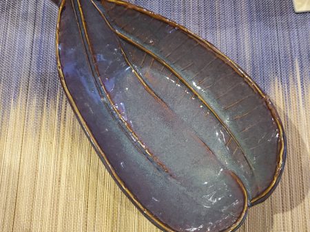 Two Leaf Bowl 8 inch   - Vietnam Online