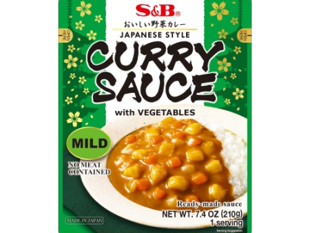 S&B - Sauce au curry avec légumes doux 210g Online Sale