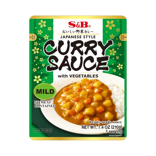 S&B - Sauce au curry avec légumes doux 210g Online Sale