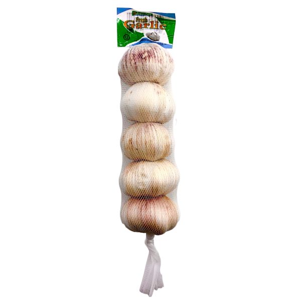 新鮮袋裝蒜頭 - 新鲜袋装蒜头 - GARLIC 5PCs Pack Online now