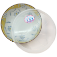 Bol en porcelaine avec motifis floraux Jaune 16.5 cm x 7 cm Online Sale