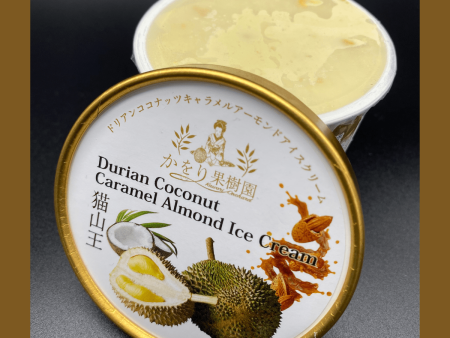 Durian Ice Cream Caramel Almond For Discount