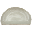 Assiette en porcelaine Demi-Lune 21 x 13 x 3 cm Cheap