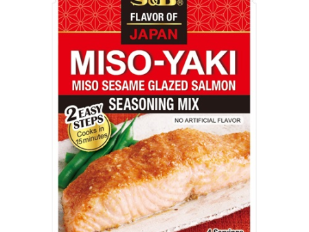 S&B - Mélange d Assaisonnement pour Saumon Miso-yaki 34g For Discount