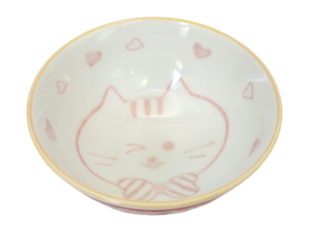 Bol en porcelaine avec motif chaton Hot on Sale