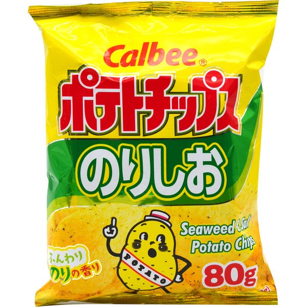 【99熱銷】Calbee Potato Chips Salt&Seaweed For Sale