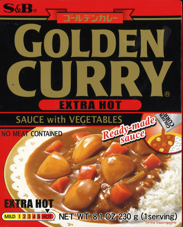 S&B - Golden curry sauce Okara extra hot 230g Supply