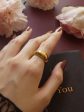 The Bold Ring - Thick *18k Gold-plated Online Sale