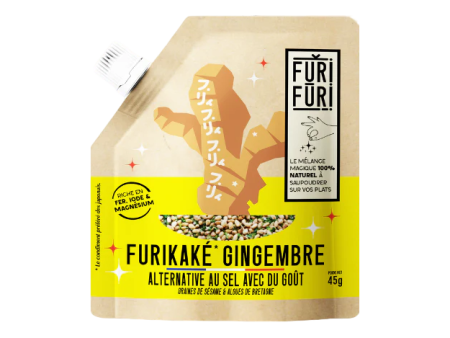 Furi&Co - Furifuri furikake gingembre 45g For Cheap