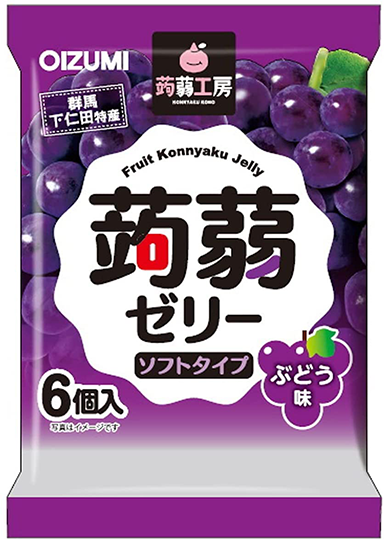 Konnyaku - Gelée au konjac raisins 102g Online