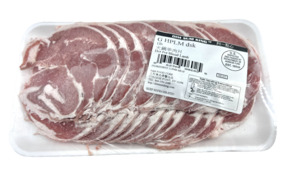 火鍋羊肉片 - 火锅羊肉片 - HOT POT SLICED LAMB (1LB Pack) For Cheap