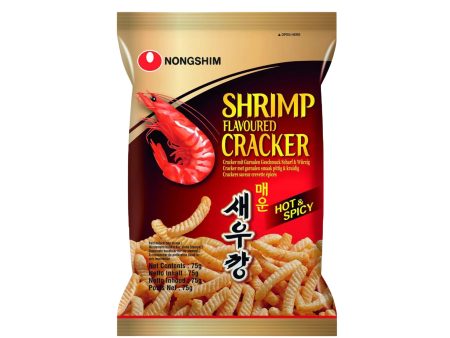 Nongshim Kräcker mit Garnelen Geschmack Scharf 75 g Online