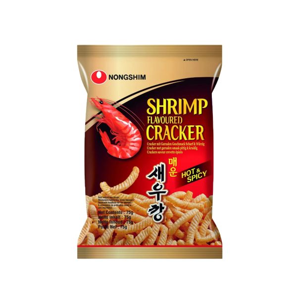 Nongshim Kräcker mit Garnelen Geschmack Scharf 75 g Online