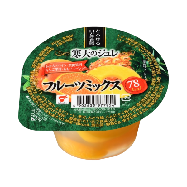 Taimatsu - Gelée d agar-agar au mélange de fruits 160g Sale