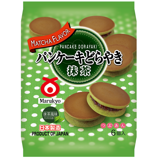 Marukyo - Pancake Dorayaki Matcha 310g Online