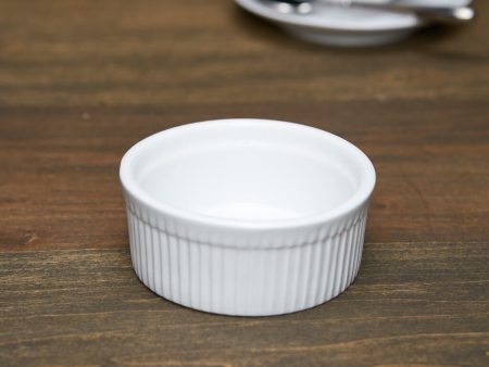 Ceramic white Suffle cup size 2 bigger on Sale