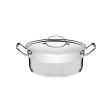 20 cm Casserole 3.10 lts  + Lid - Stainless steel - Tramontina Cheap