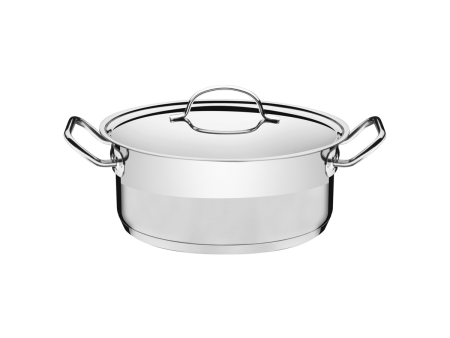 20 cm Casserole 3.10 lts  + Lid - Stainless steel - Tramontina Cheap