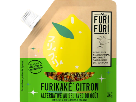 Furi&Co - Furifuri furikake citron 45g For Sale