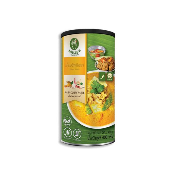 Nittaya Currypaste Gelbe Kari Vegan 400 g Hot on Sale