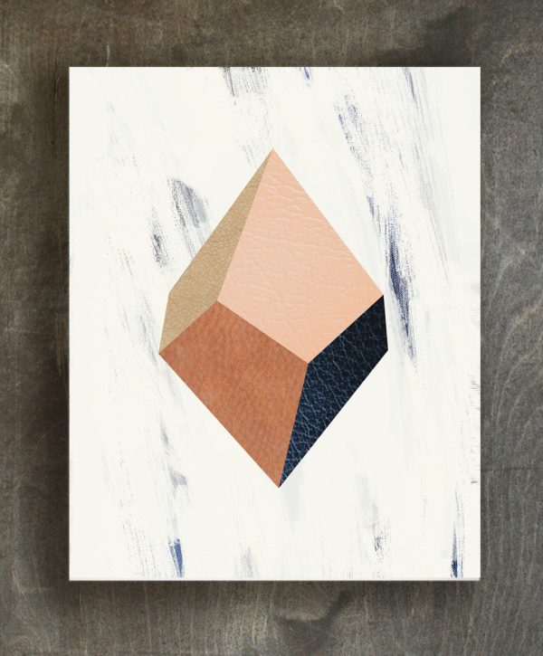 Diamond geode art print For Discount