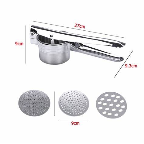 Stainless Steel Potato Mud Press (Ricer) 3 in 1 Sale