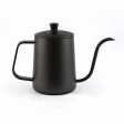 Gooseneck Black Pour Over Coffee Kettle -  600ml For Sale