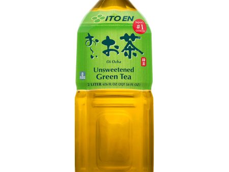 ITOEN Unsweetened Green Tea 2L Hot on Sale