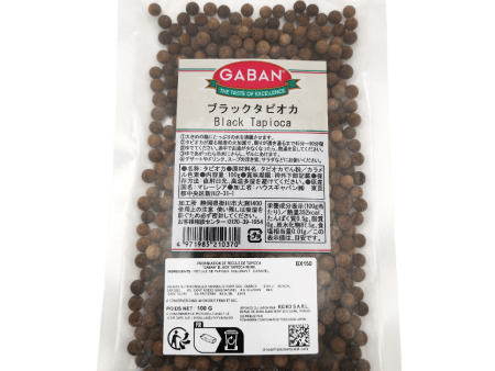 Gaban - Perle de tapioca noir 100g Supply