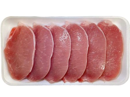 【99熱銷】新鮮裏脊肉排 - 新鲜里脊肉排 - PORK LOIN STEAK 1-1.2lb pk Fashion