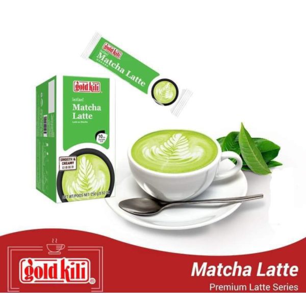 Gold Kili Instant Matcha Latte 10 x 25 g Fashion