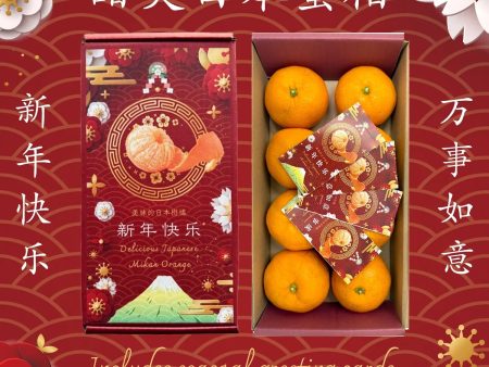 Chinese New Year Special BOX  Yamakita Orange (High Grade)  approx.800g 8pc, traditional oranges with exquisite sweetness and rich depth of flavor from Kochi [Delivery between 27th~28th Jan] Supply