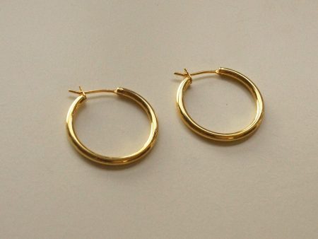 Essential Thin Hoops - Small *18K Gold-plated S925 Online Hot Sale