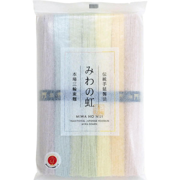 Miwa Somen Konishi - Nouilles aux couleurs de Arc-en-ciel 7x50g Supply