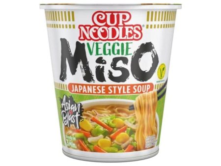 Nissin Instant Nudeln Cup Veggie Miso 67 g Online Sale